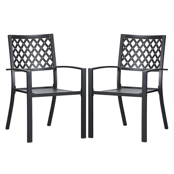 Lark Manor Alyah 4 Person Square Outdoor Dining Set And Reviews Wayfair 